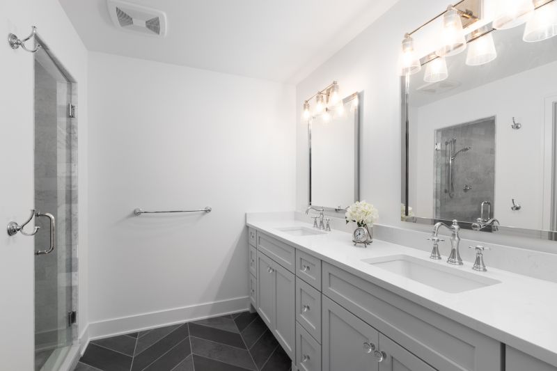 Contemporary Dual Vanity